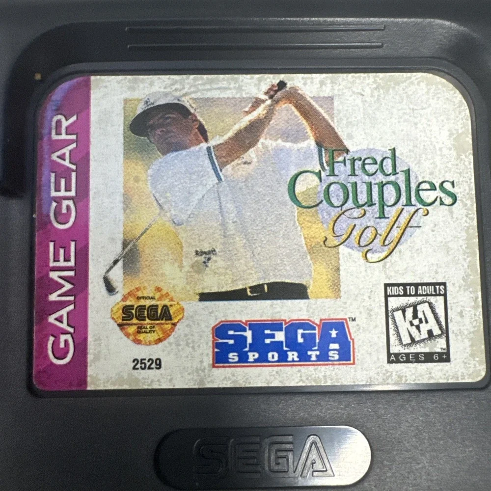 Sega Game Gear Lot Of 2 Games U.S. Gold Out Run (1992),Fred Couples Golf 1w/case